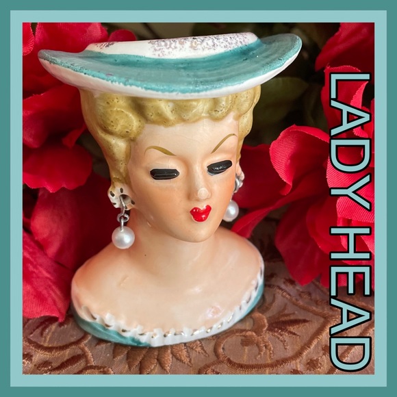 Vintage Lady Head Accents Vintage Lady Head Poshmark